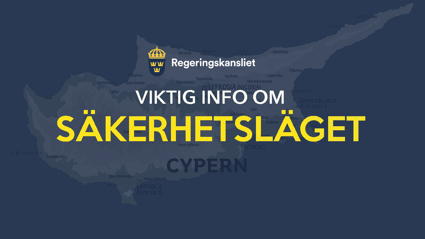 UD Säkerhetsläge Cypern